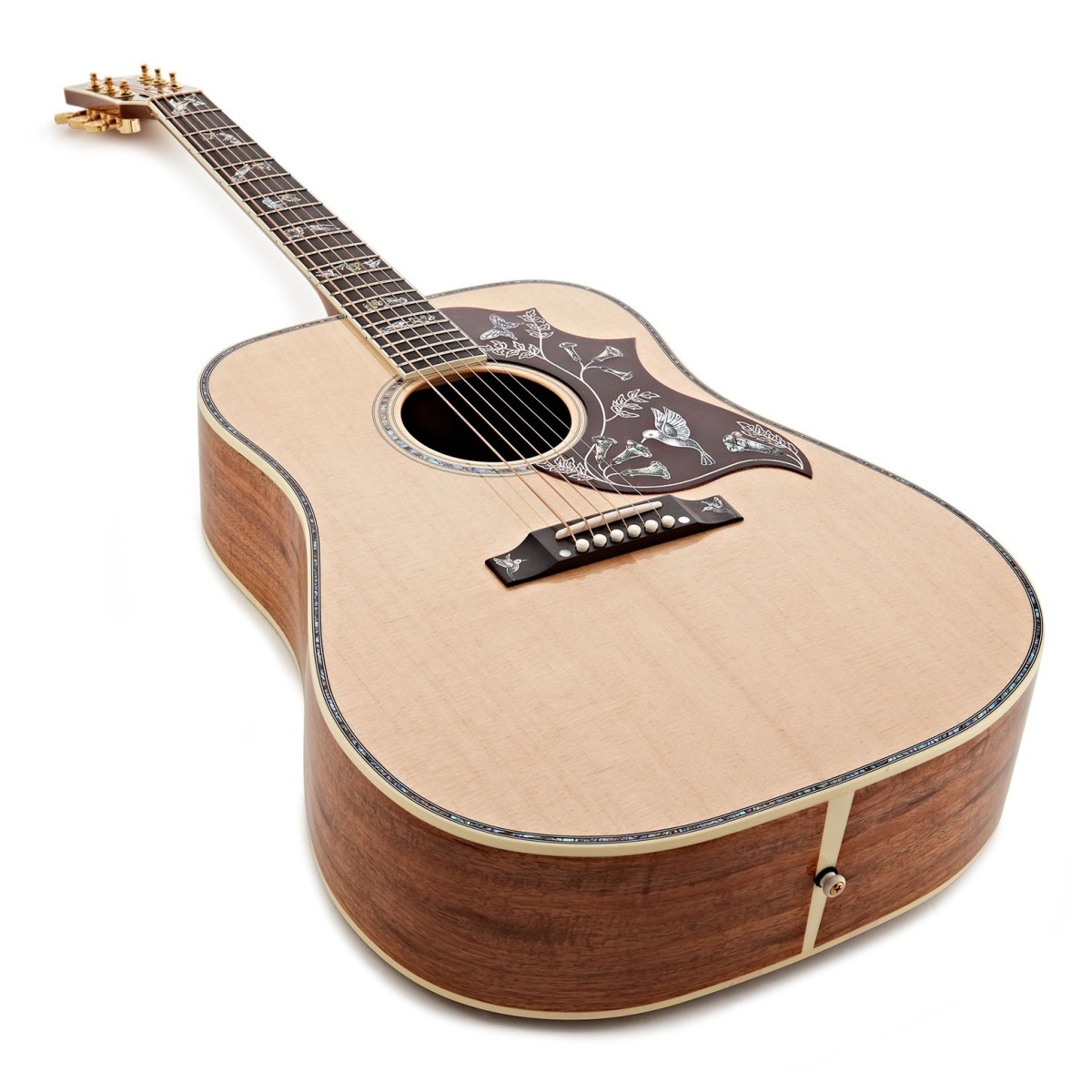 Gibson Custom Hummingbird Custom Koa Antique Natural