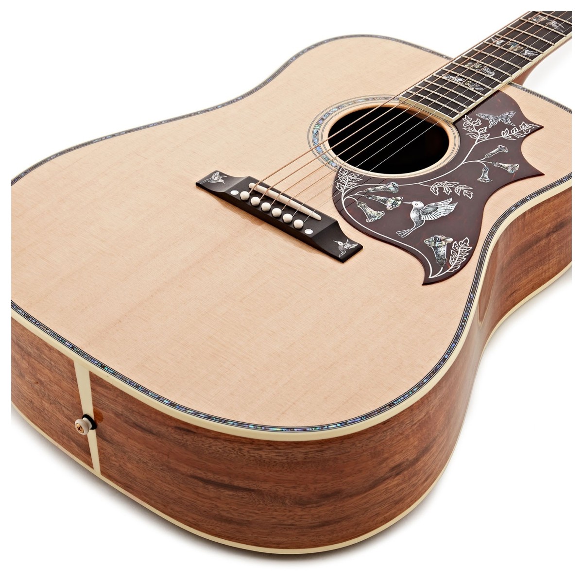 Gibson Custom Hummingbird Custom Koa Antique Natural
