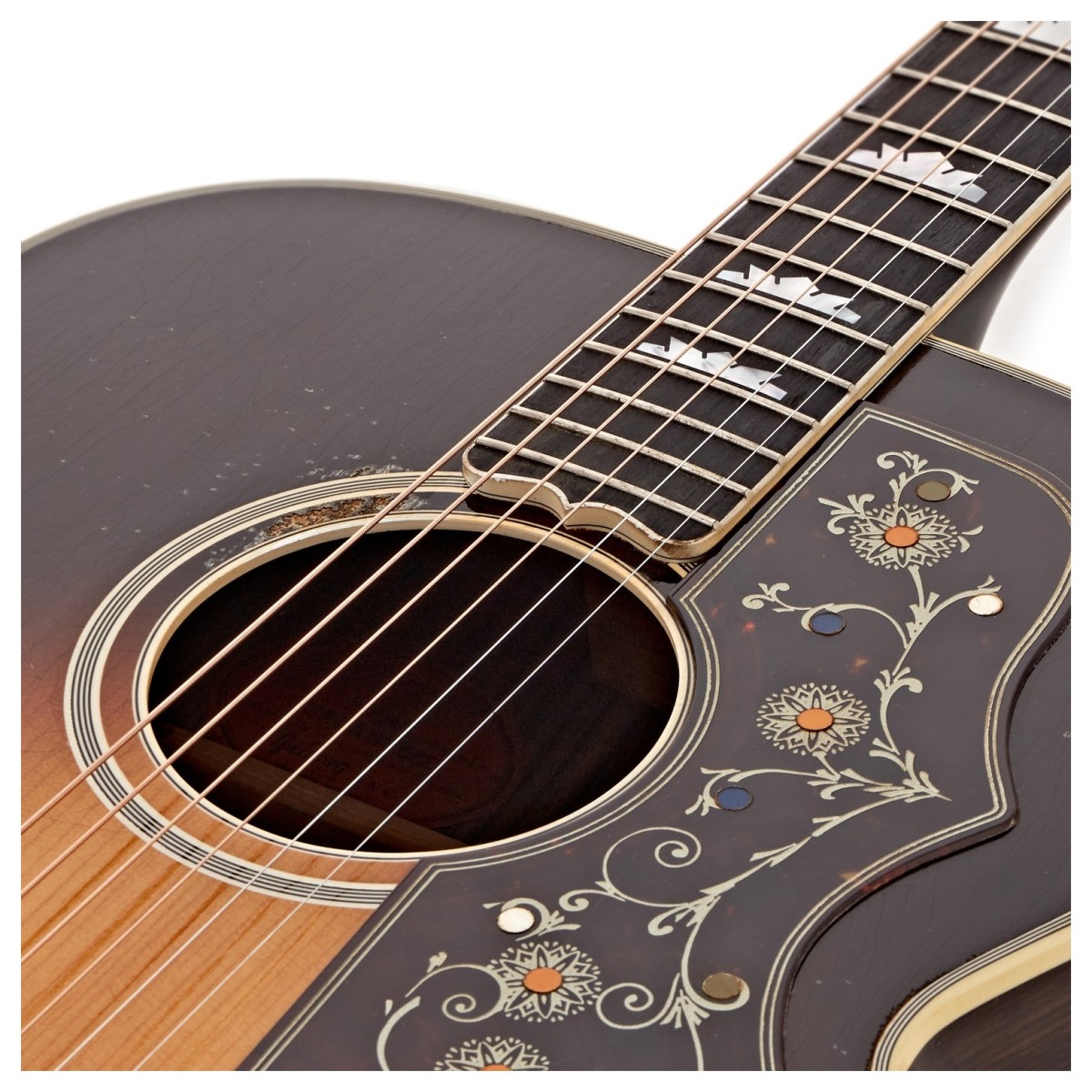 Gibson Custom Prewar SJ-200 Rosewood Light Aged Vintage Sunburst #21875016