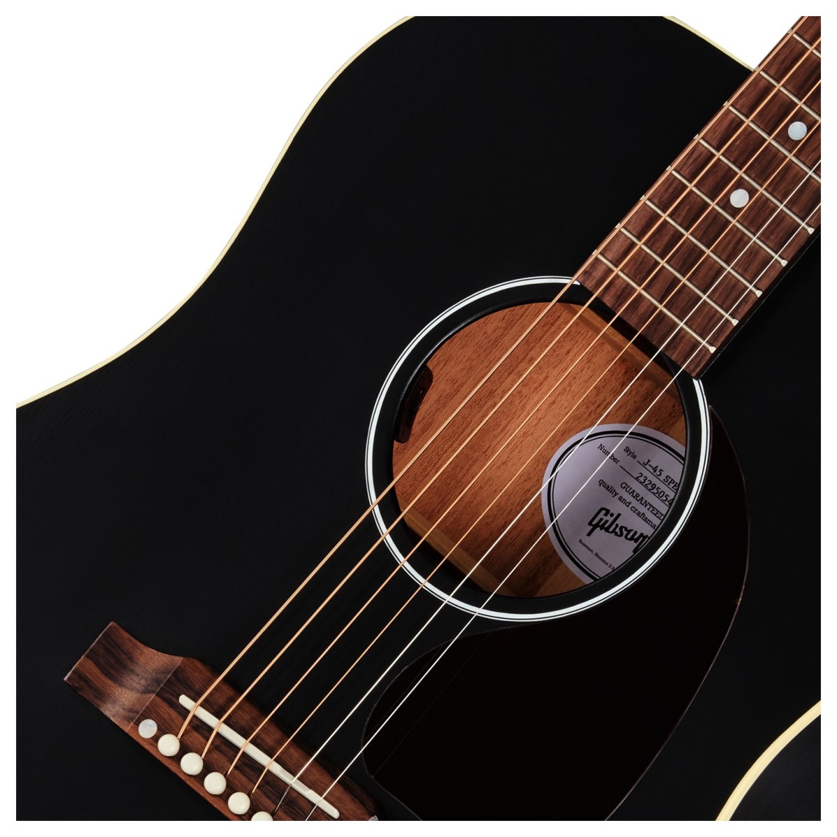 Gibson J-45 Special Satin Ebony