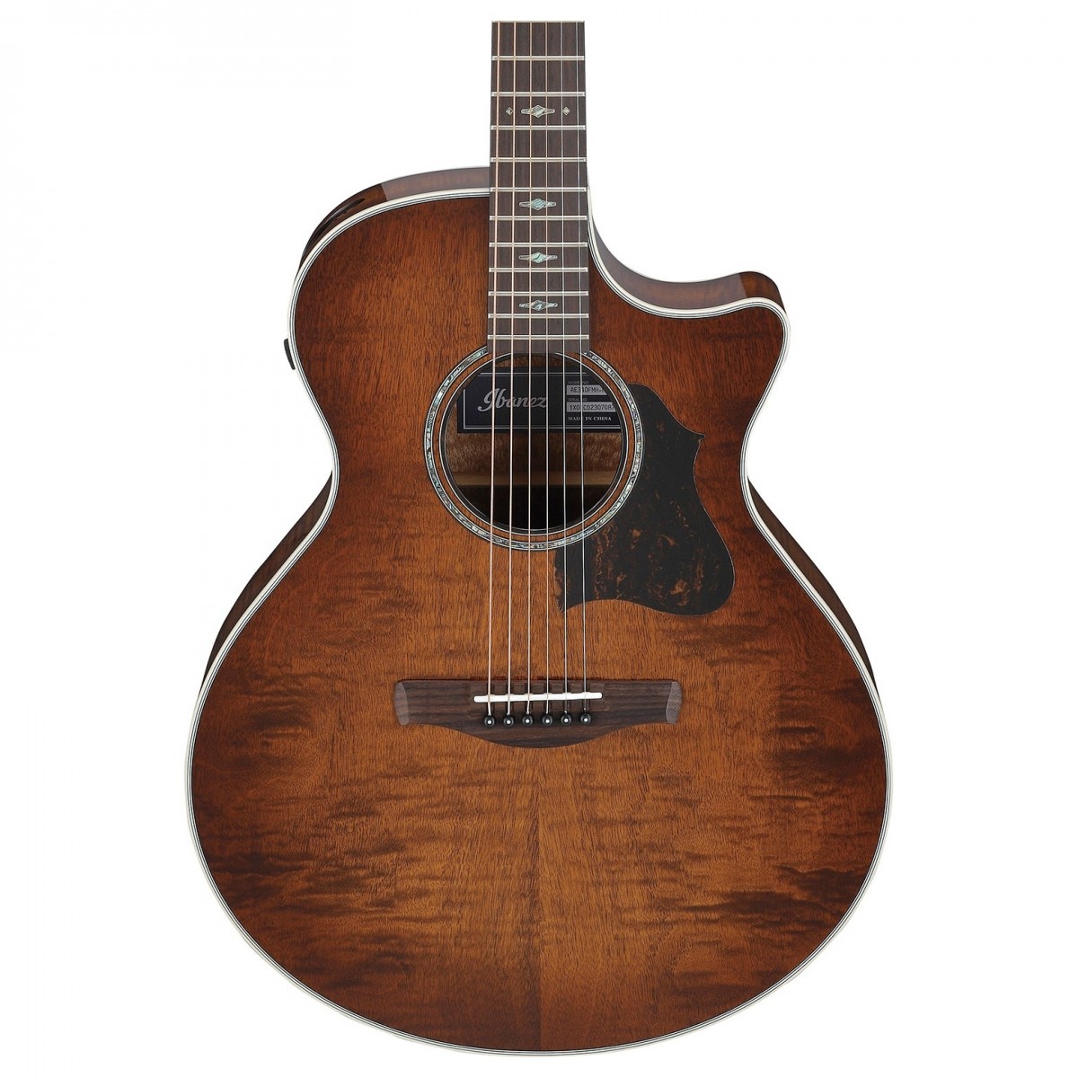 Ibanez AE340FMH Mahogany Sunburst High Gloss