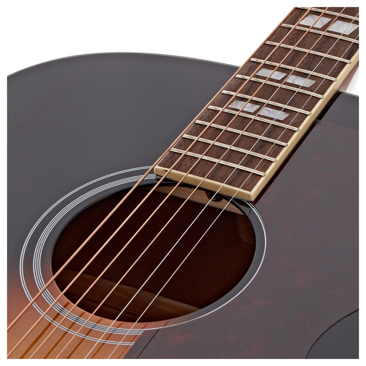 Hartwood Artiste Jumbo Acoustic Guitar Vintage Sunburst