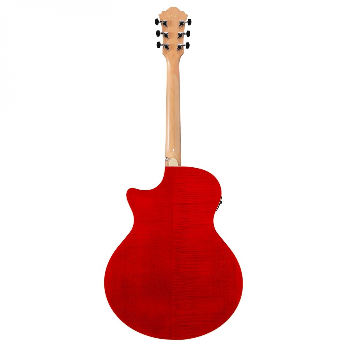Ibanez AE170 Natural Top Transparent Red Back and Sides