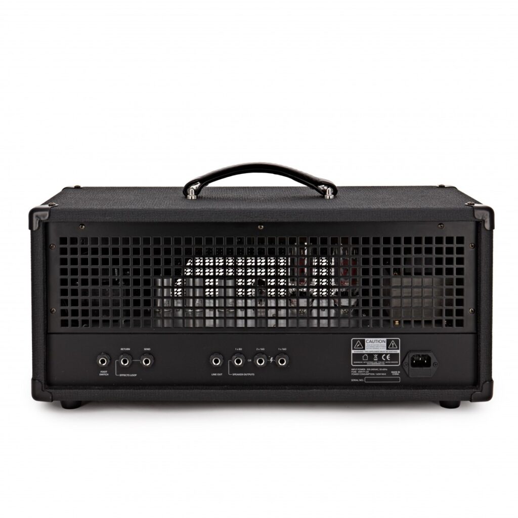 SubZero Saturn-50VR 2 Channel Tube Head Black