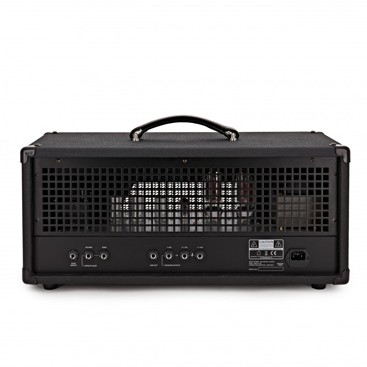 SubZero Saturn-50VR 2 Channel Tube Head Black