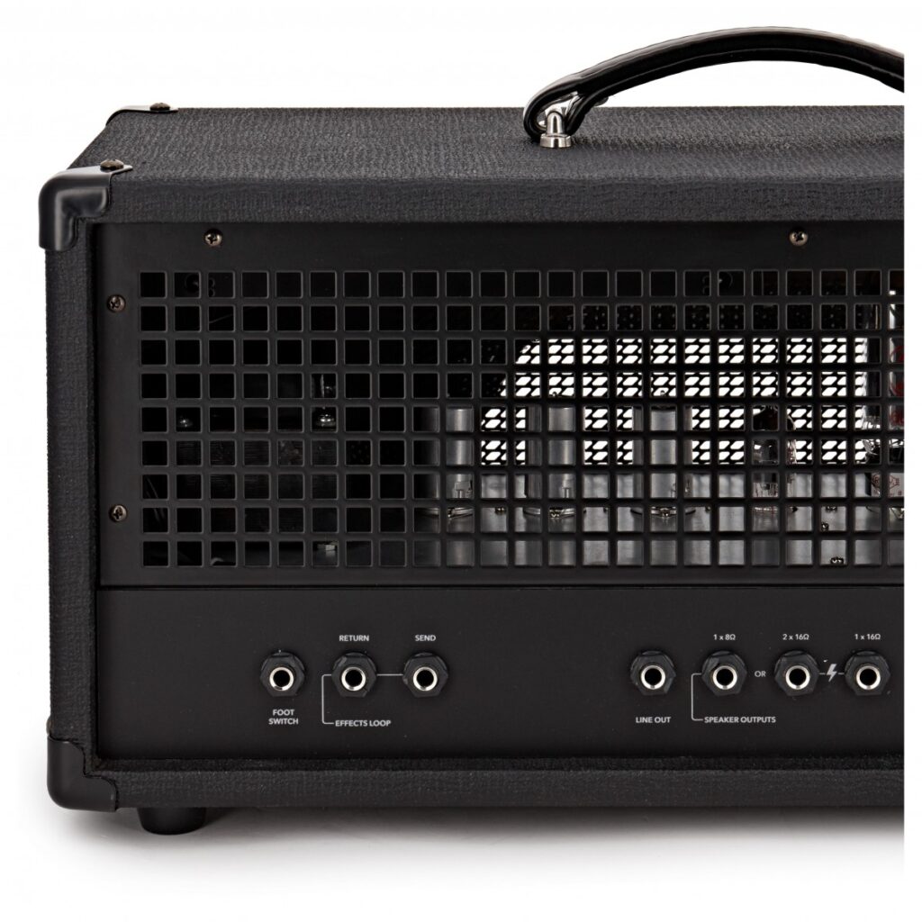 SubZero Saturn-50VR 2 Channel Tube Head Black