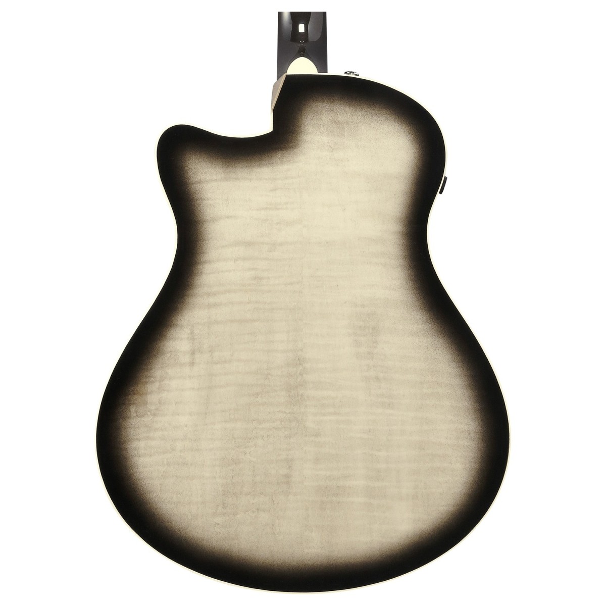 Ibanez AAM370M1CE Transparent Panda High Gloss Finish