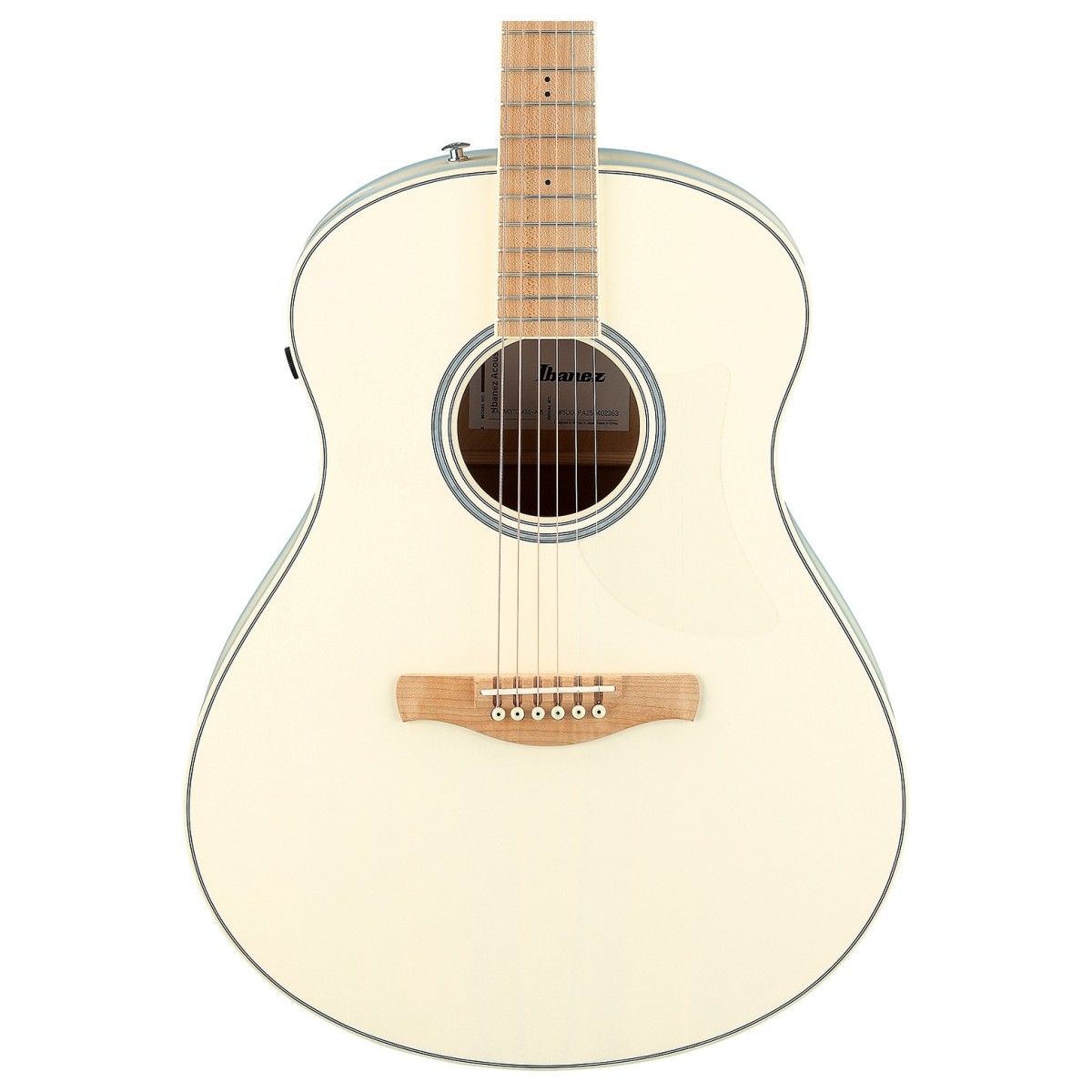 Ibanez AAM370M2E Transparent Antique White Ice Blue Open Pore