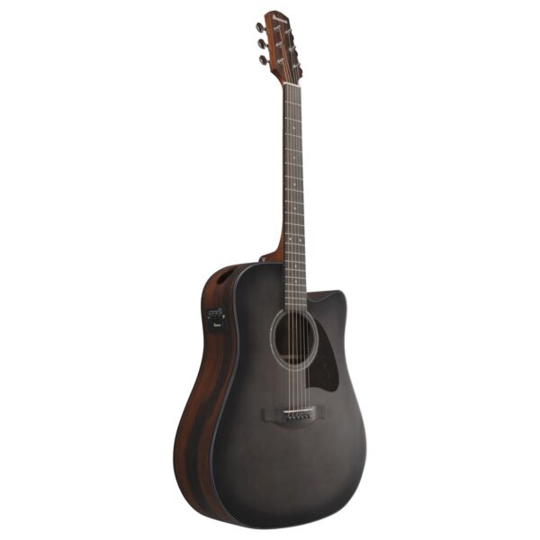 Ibanez AAD70CE Advanced Acoustic Transparent Charcoal Burst