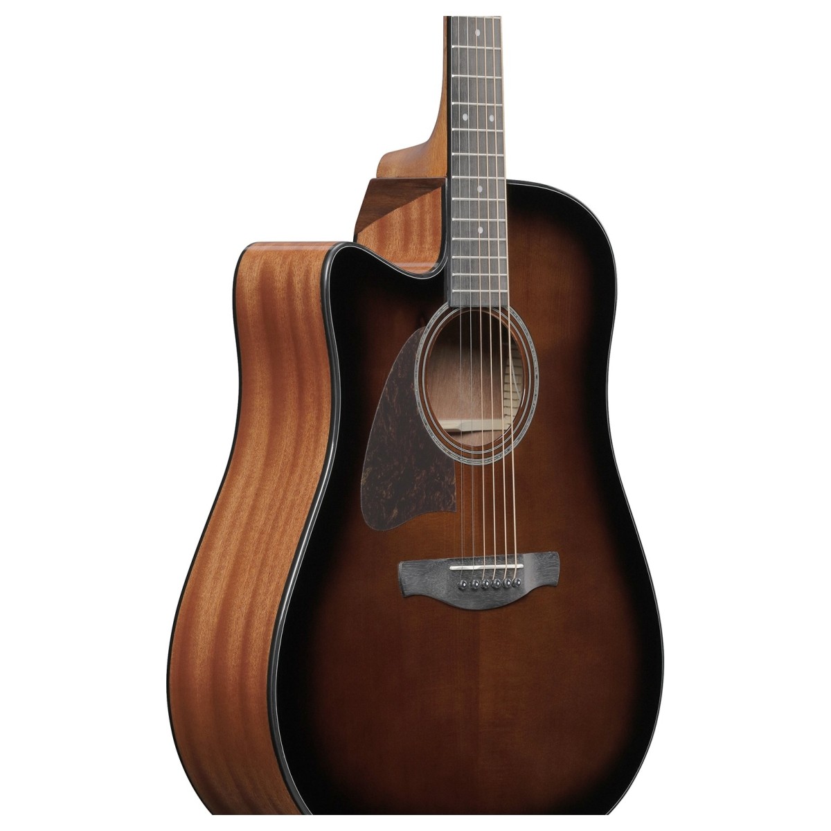 Ibanez AAD51LCE Advanced Acoustic Left Handed Dark Violin Sunburst