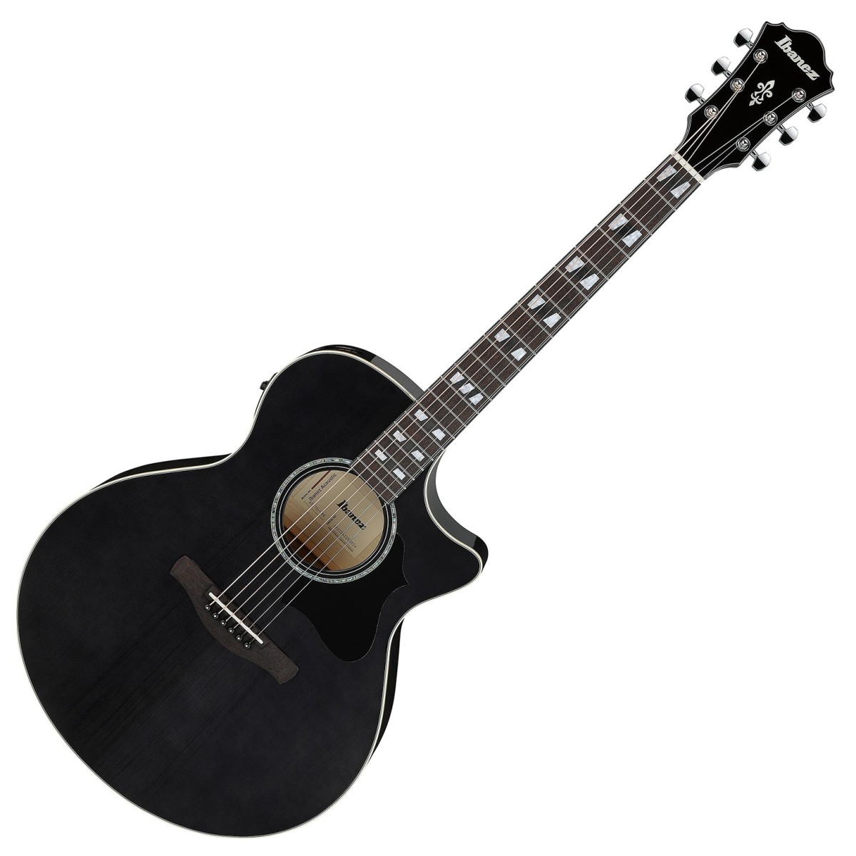 Ibanez AE170 Transparent Black