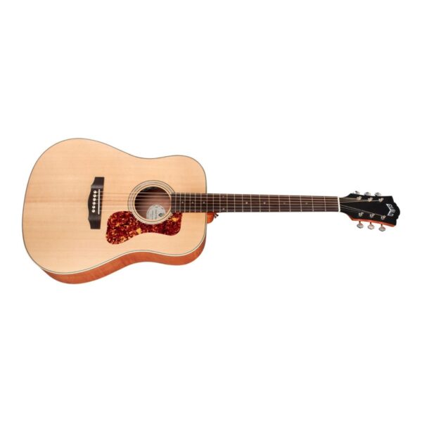 Guild D-240E Limited Flamed Mahogany Archback Natural