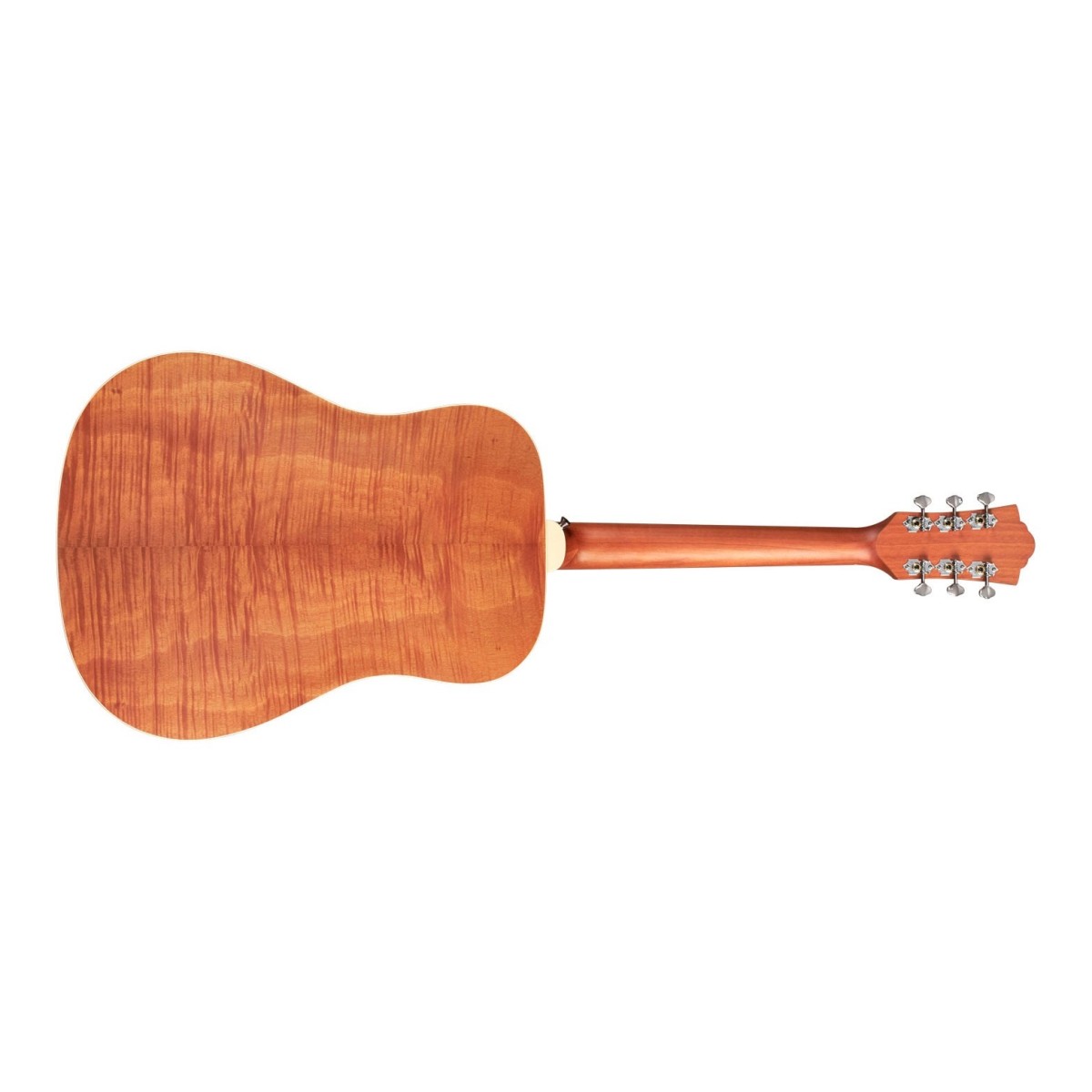 Guild D-240E Limited Flamed Mahogany Archback Natural