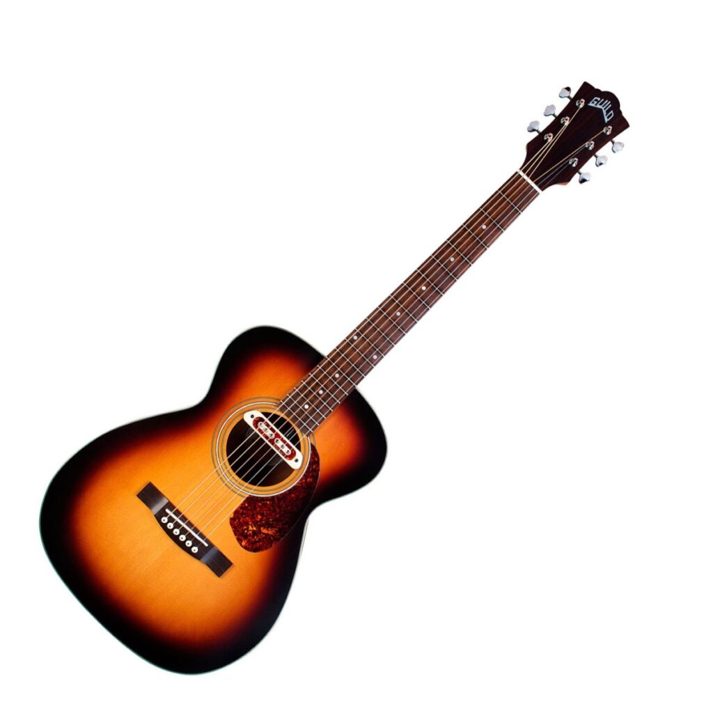 Guild M-240E Troubadour Archback Vintage Sunburst