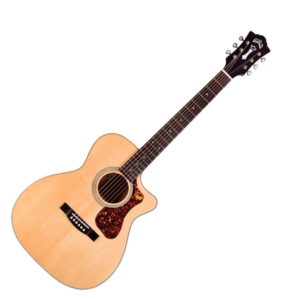 Guild OM-140CE Natural with Bag