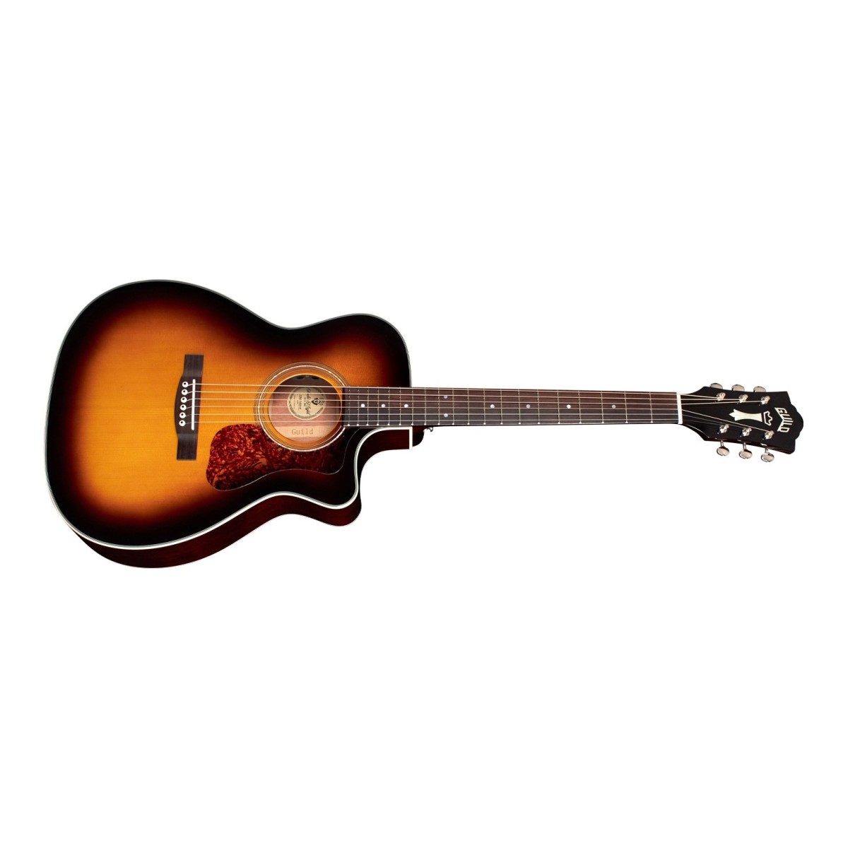 Guild OM-140CE Antique Burst with Bag