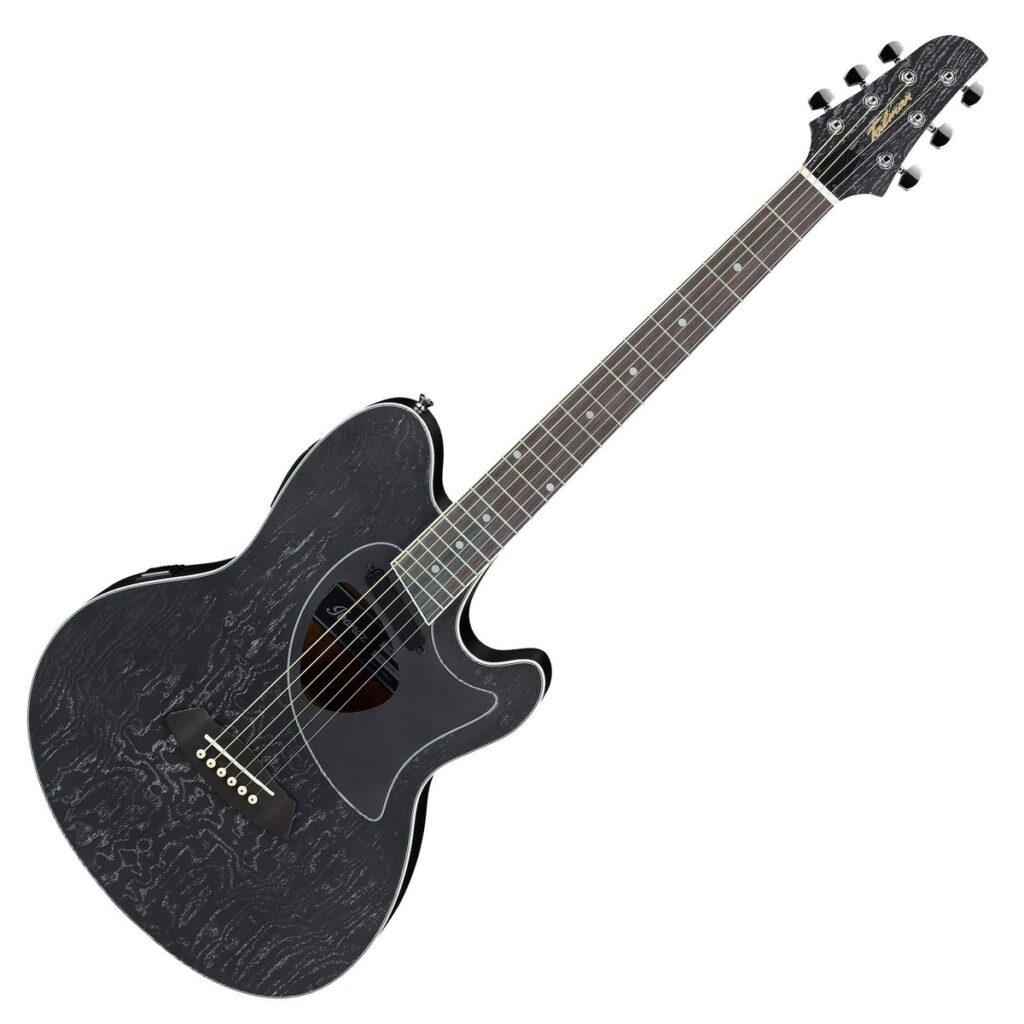 Ibanez TCM50 Talman Electro Galaxy Black Open Pore