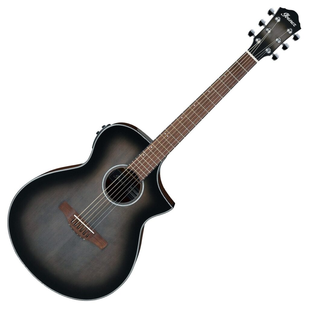Ibanez AEWC11 Transparent Charcoal Burst