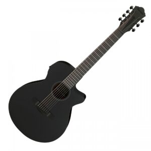 Ibanez AEG721 7 String Black Flat