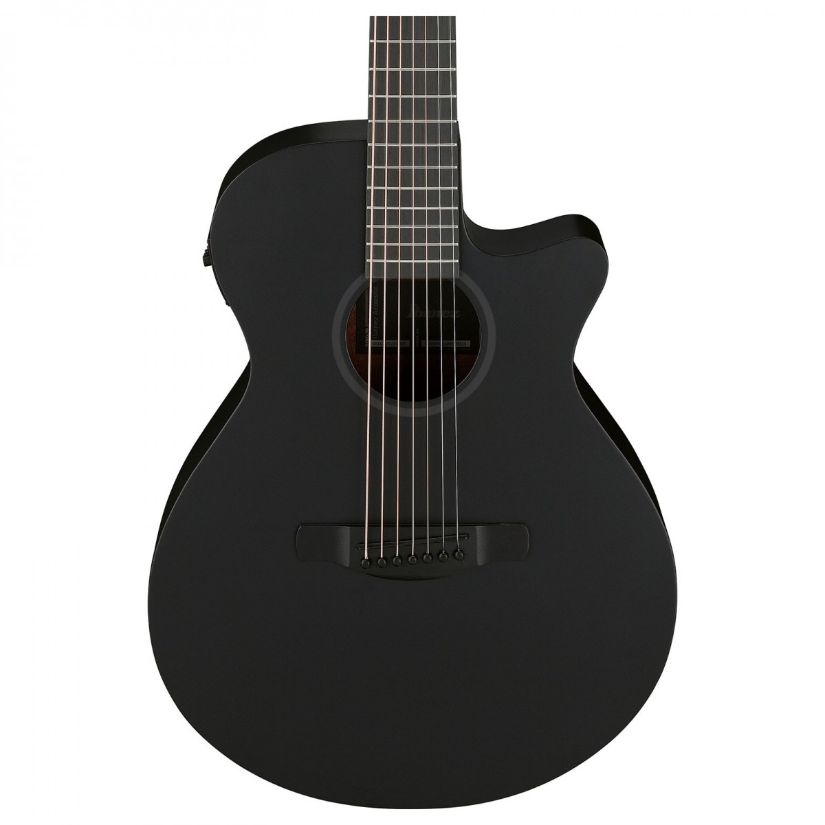 Ibanez AEG721 7 String Black Flat