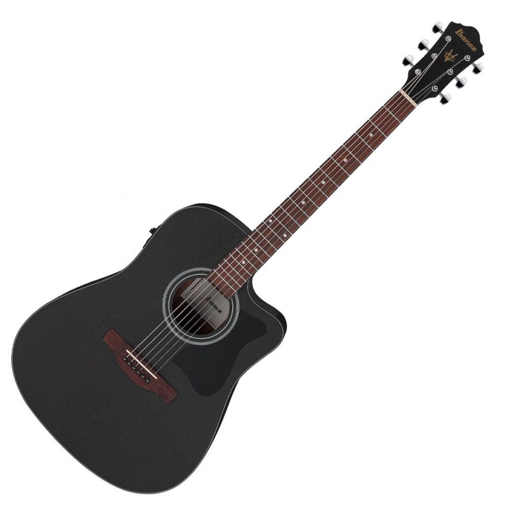 Ibanez V44CE Weathered Black