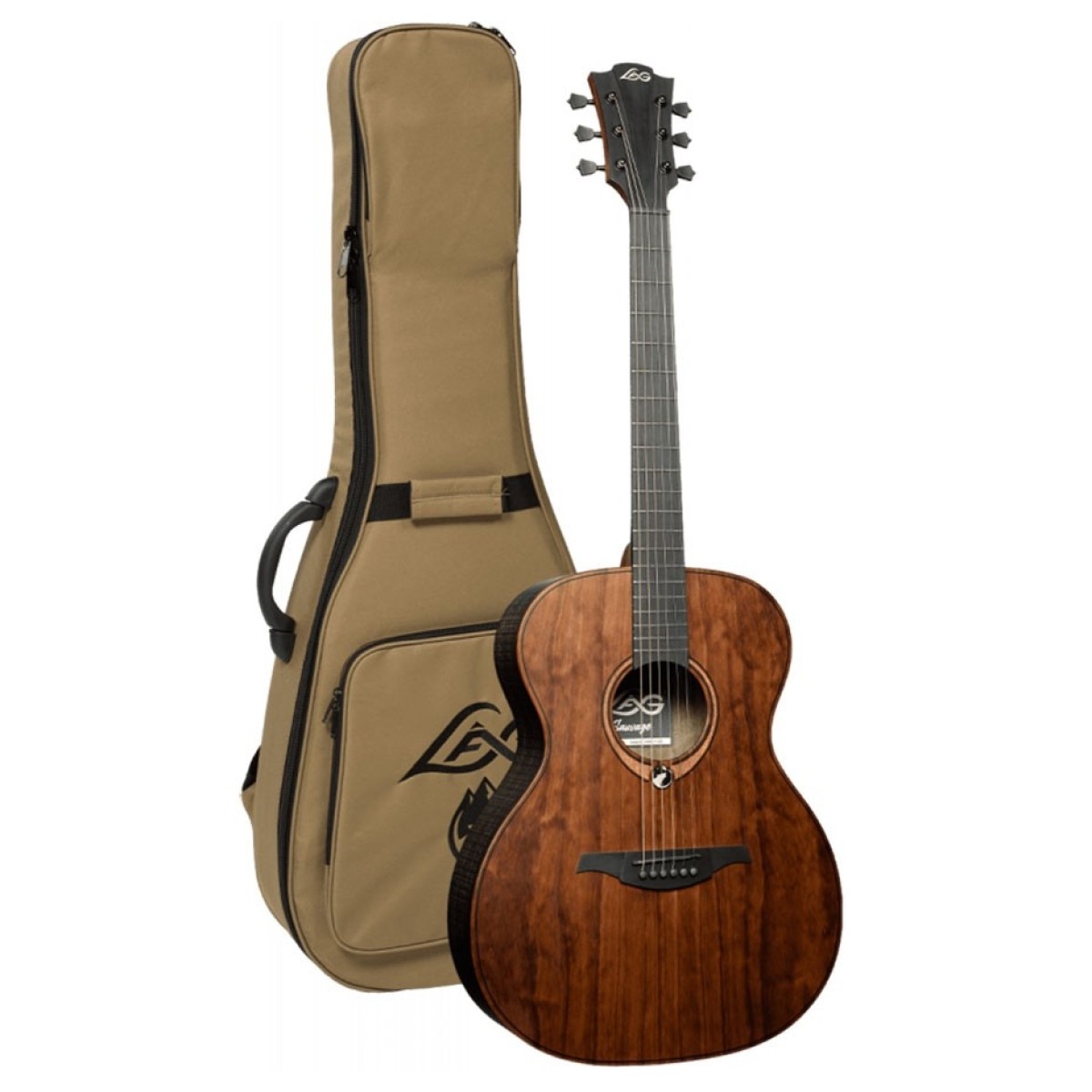 Lag Sauvage A Auditorium Acoustic Guitar