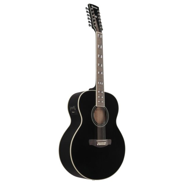 Ibanez AJ7012M1E Artwood 12-String Black