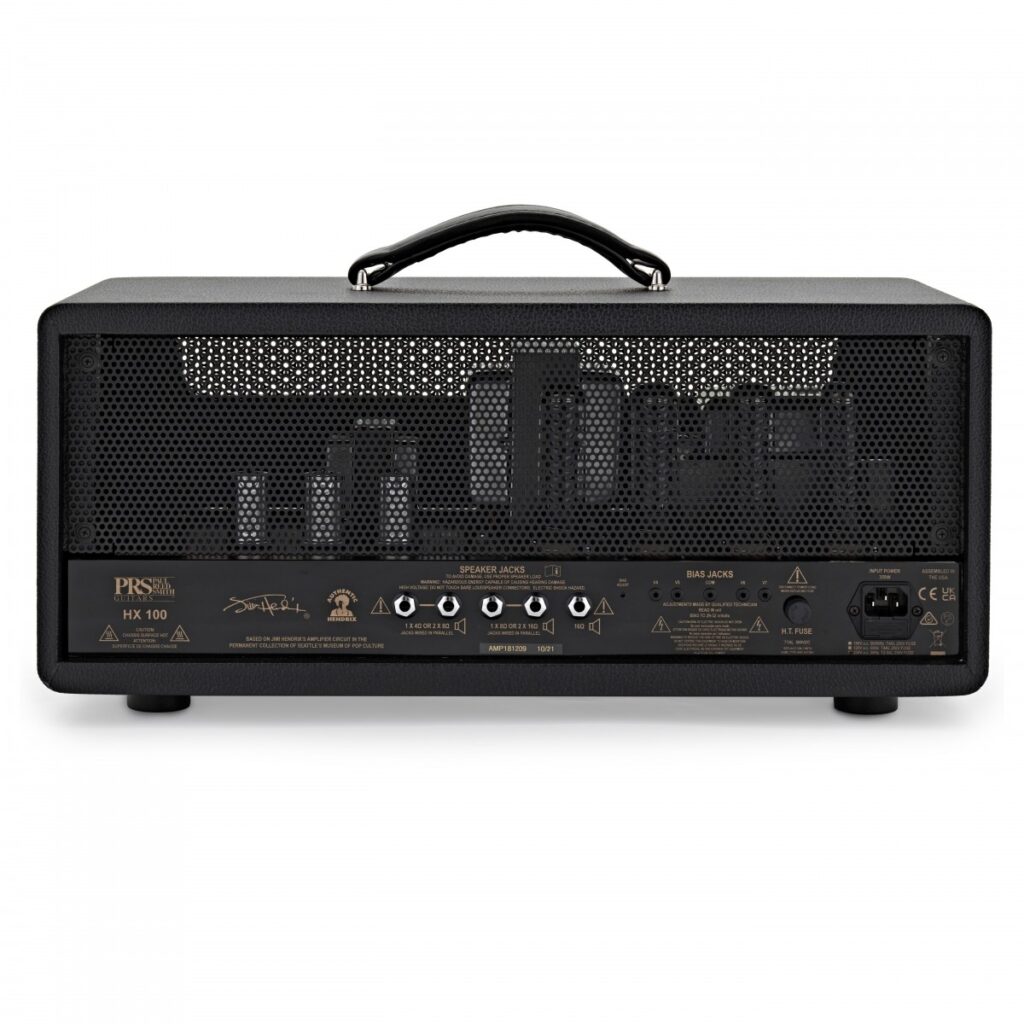 PRS HDRX 100 Hendrix Guitar Head Black Tolex