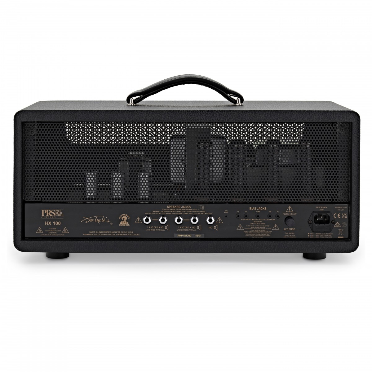 PRS HDRX 100 Hendrix Guitar Head Black Tolex