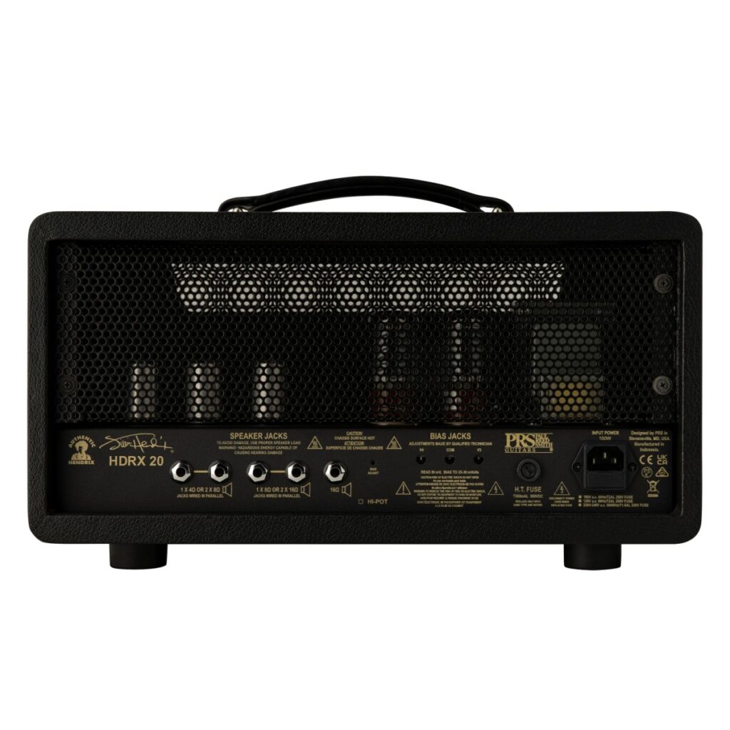 PRS HDRX 20 "Hendrix" Circuit Head Black Tolex