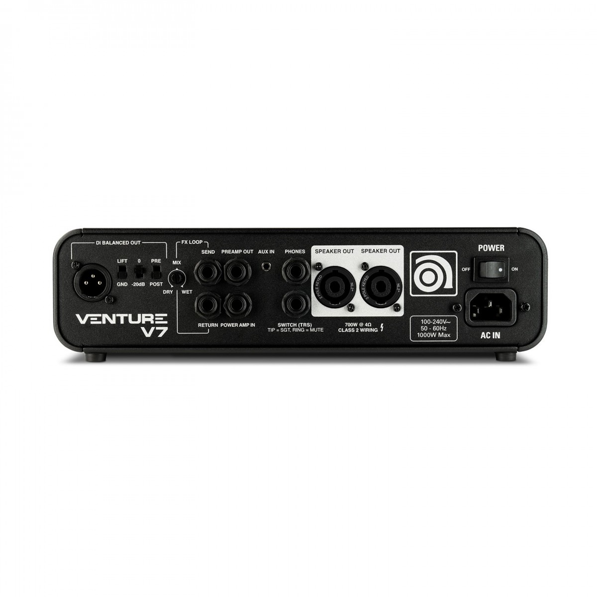 Ampeg Venture V7 700w Bass Head