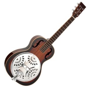 Tanglewood TUR8 Resonator Guitar Vintage Burst Gloss