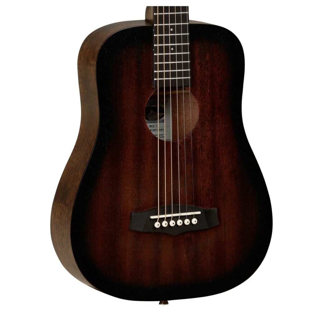 Tanglewood TWCR T Crossroads Travel Acoustic Whisky Burst