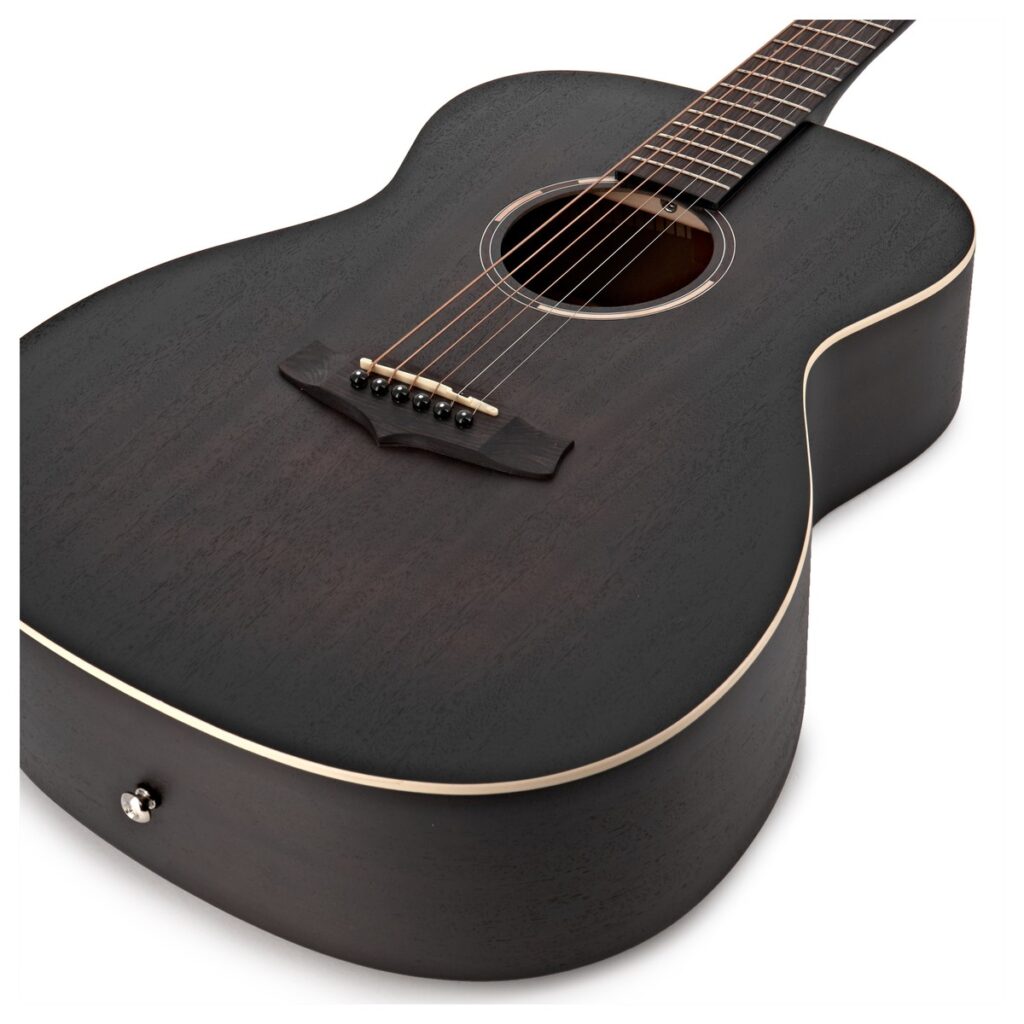 Tanglewood TWBB O Blackbird Folk Acoustic Smokestack Black Satin