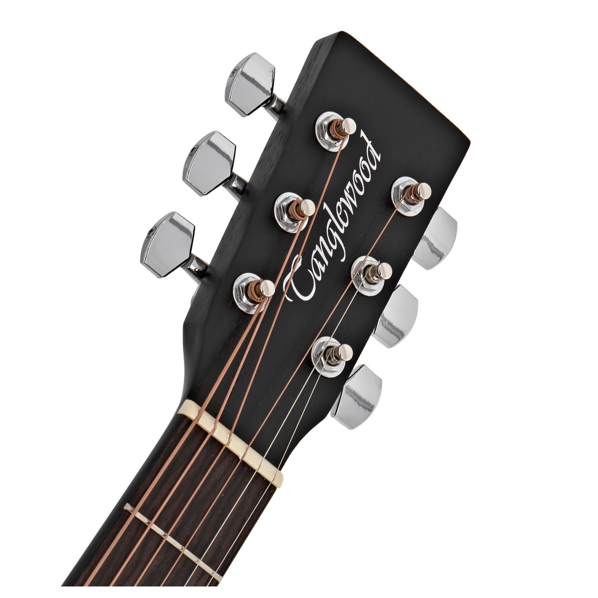 Tanglewood TWBB O Blackbird Folk Acoustic Smokestack Black Satin