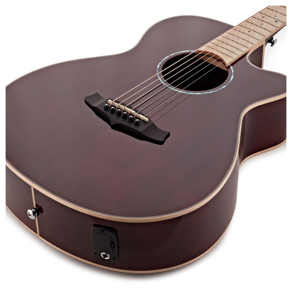Tanglewood TW4CEBLB Winterleaf Super Folk Barossa Red Gloss