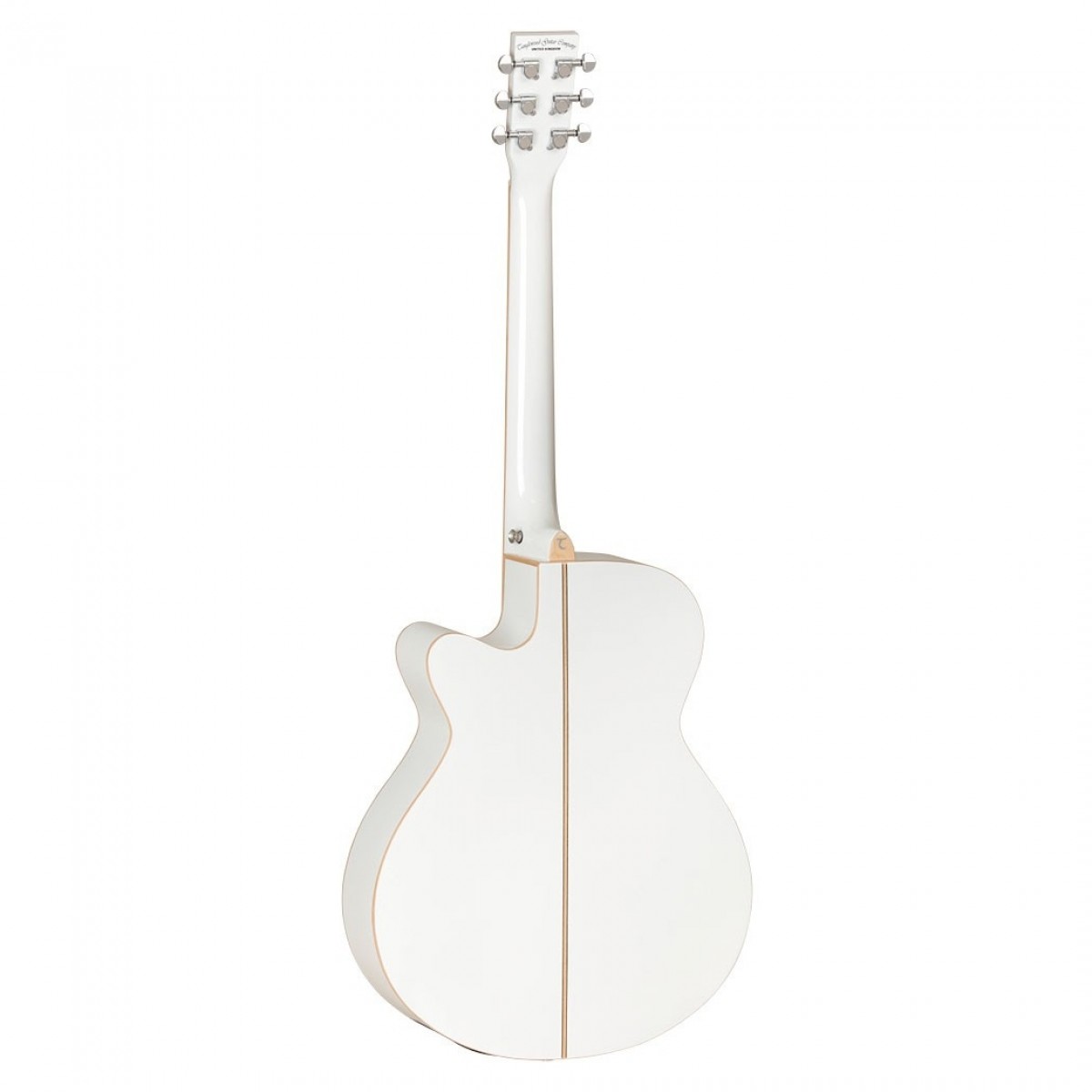Tanglewood Winterleaf TW4CEBLW Super Folk Whitsunday White Gloss