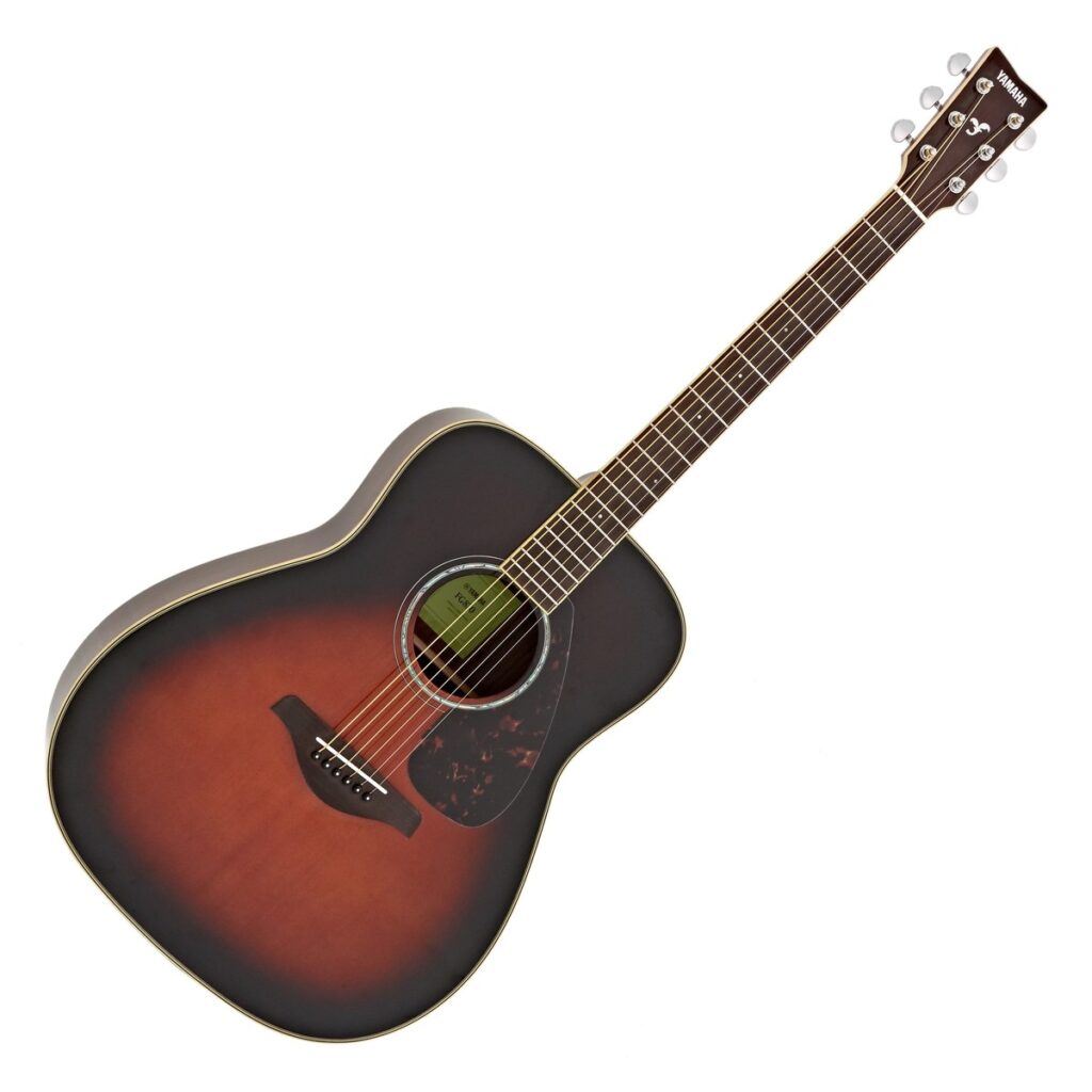 Yamaha FG830 Acoustic Tobacco Brown Sunburst