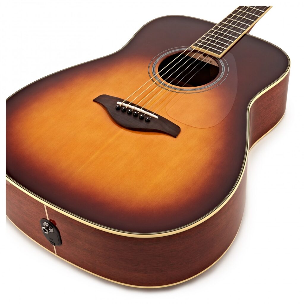 Yamaha FG-TA TransAcoustic Brown Sunburst