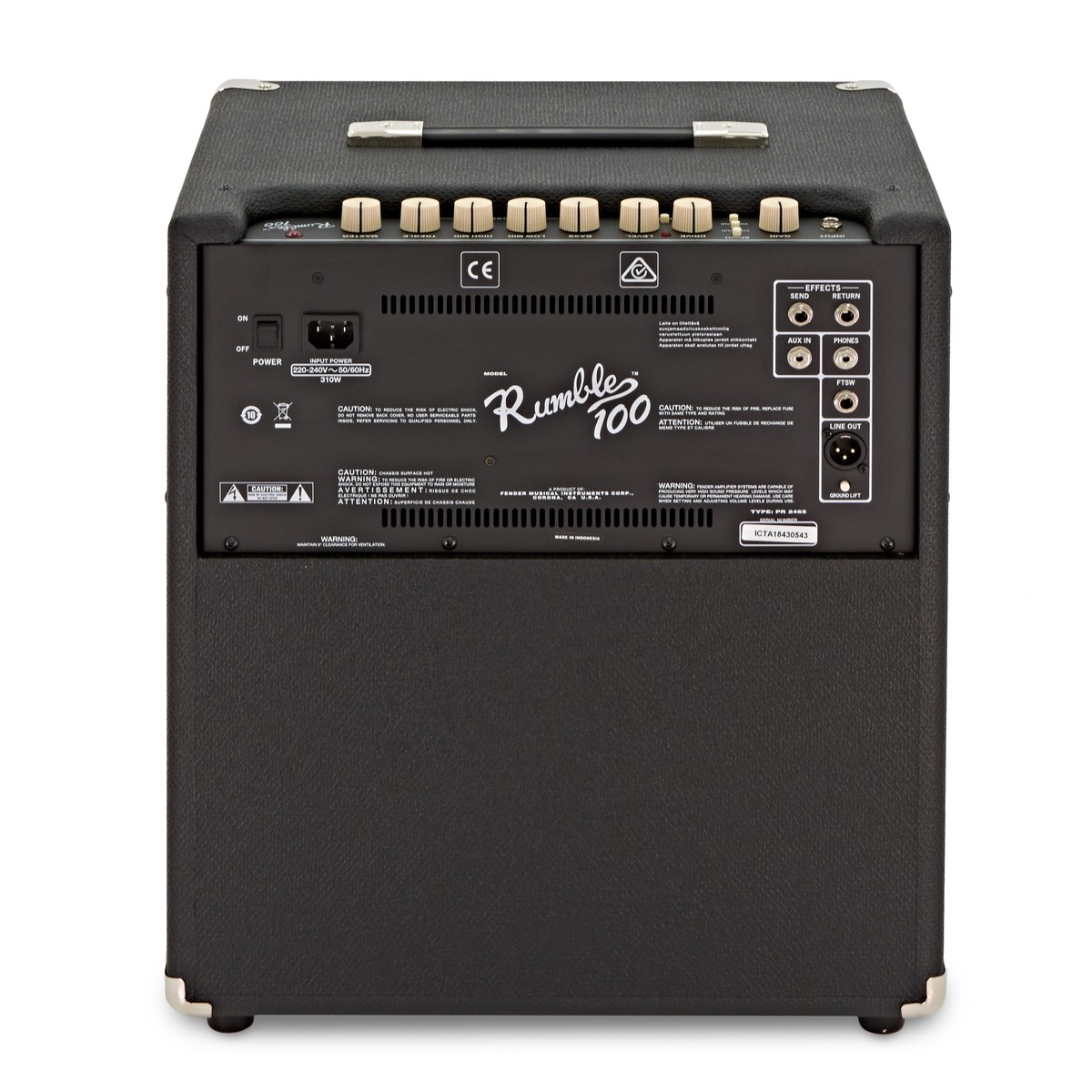 Fender Rumble 100 1x12 Bass Combo
