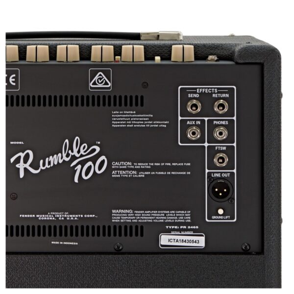 Fender Rumble 100 1x12 Bass Combo