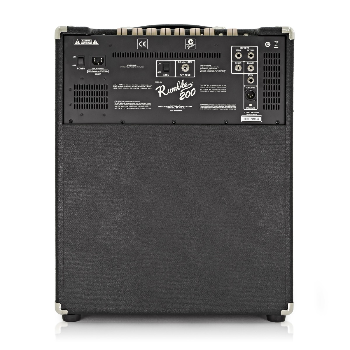 Fender Rumble 200 1x15 Bass Combo