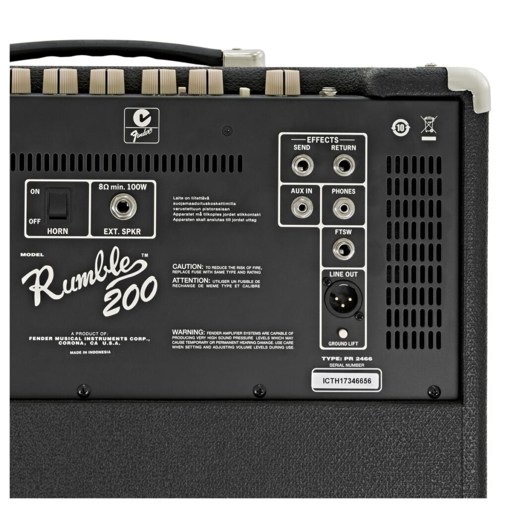 Fender Rumble 200 1x15 Bass Combo