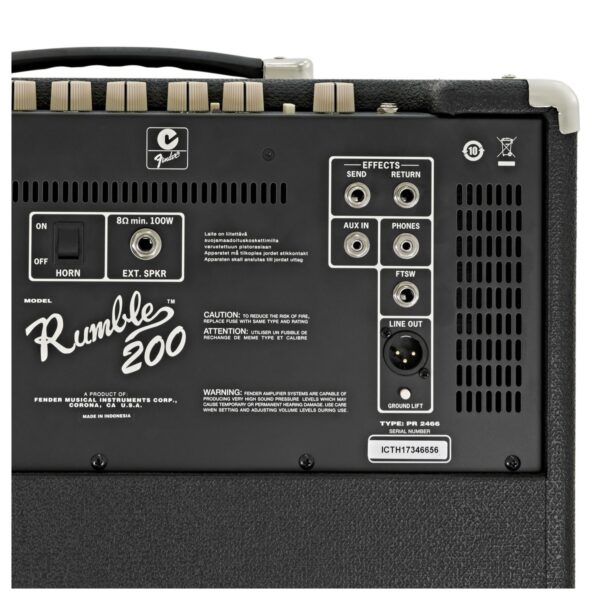 Fender Rumble 200 1x15 Bass Combo