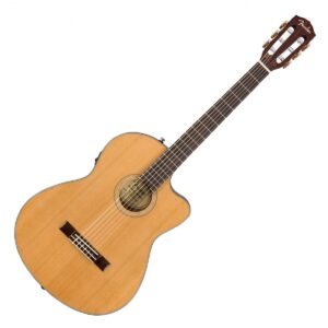 Fender CN-140SCE Nylon Thinline Natural w/Case