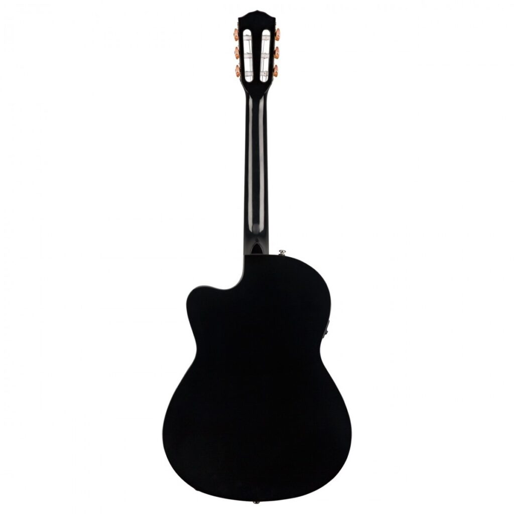 Fender CN-140SCE Nylon Thinline Black w/case