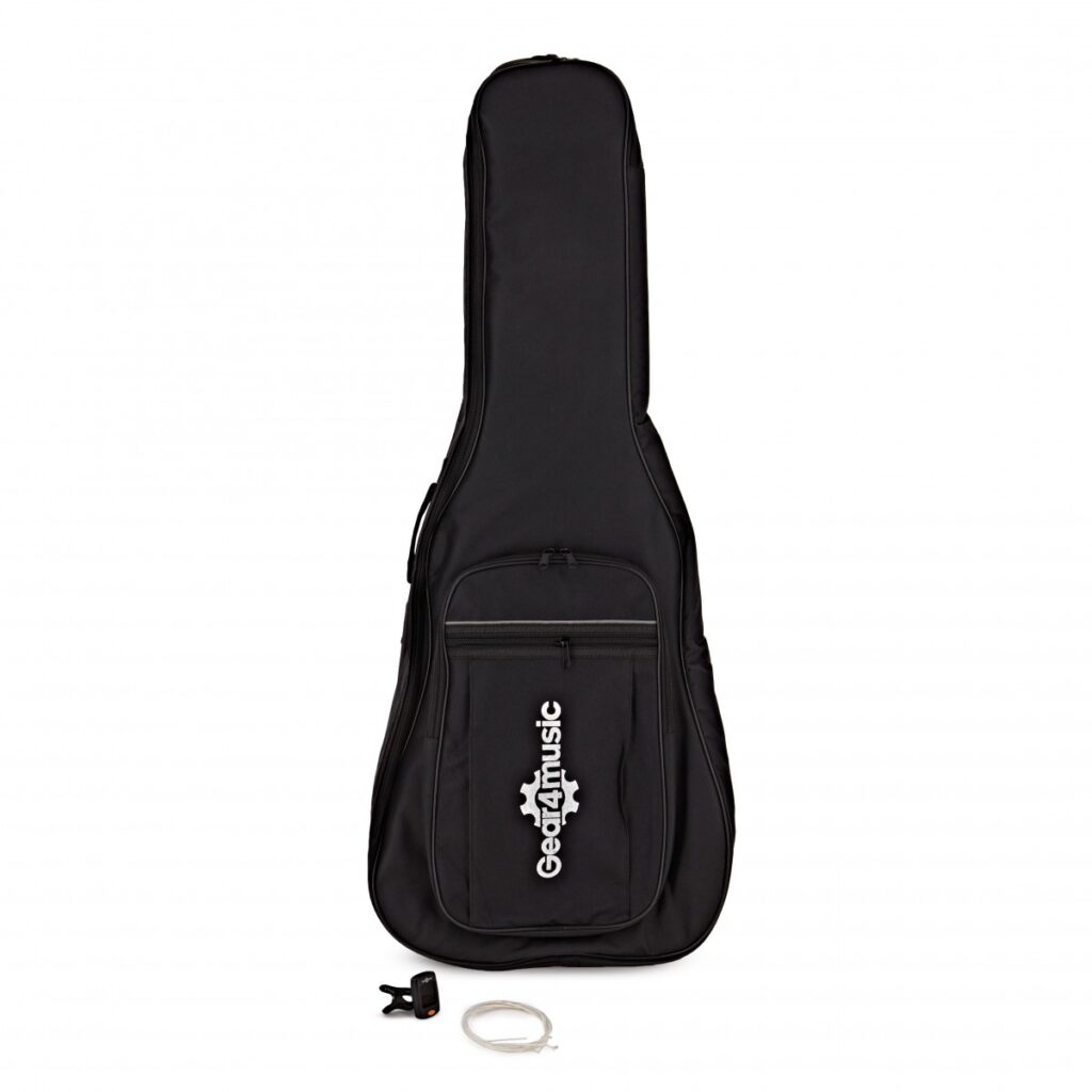 3/4 Classical Guitar Pack Black by Gear4music