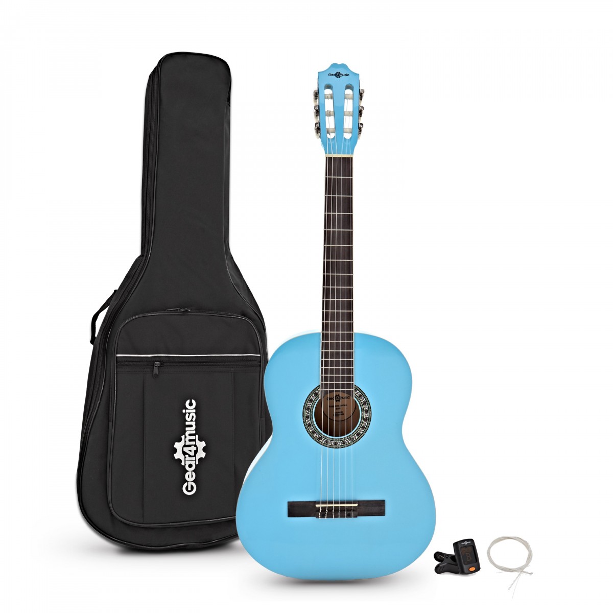 Classical Guitar Pack Blue by Gear4music