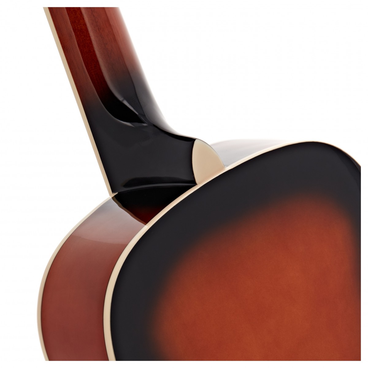 Deluxe 1/2 Classical Guitar by Gear4music Trans Sunburst