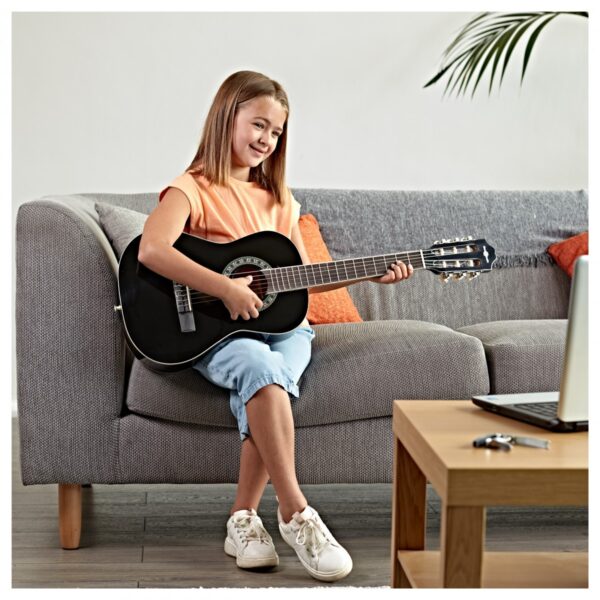 Junior 1/2 Classical Guitar by Gear4music Dark Blue